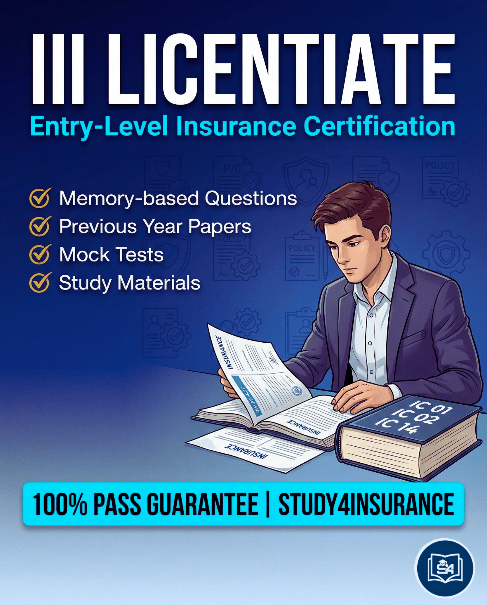 Insurance Exam Preparation for III Licentiate Certification IC-01 IC-02 IC-14