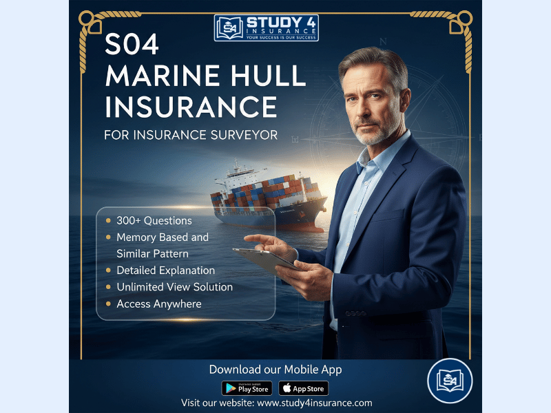 S-04 Marine Hull Insurance for Surveyor