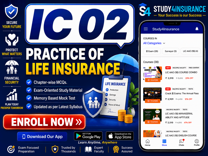 IC 02 PRACTICE OF LIFE INSURANCE- LICENTIATE