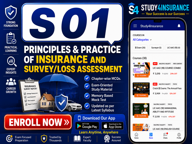 III S01 Principles and Practice of Insurance and Survey and Loss Assessment